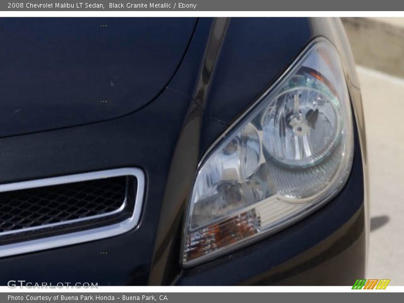 Black Granite Metallic / Ebony 2008 Chevrolet Malibu LT Sedan
