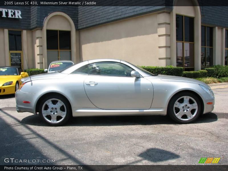 Millennium Silver Metallic / Saddle 2005 Lexus SC 430