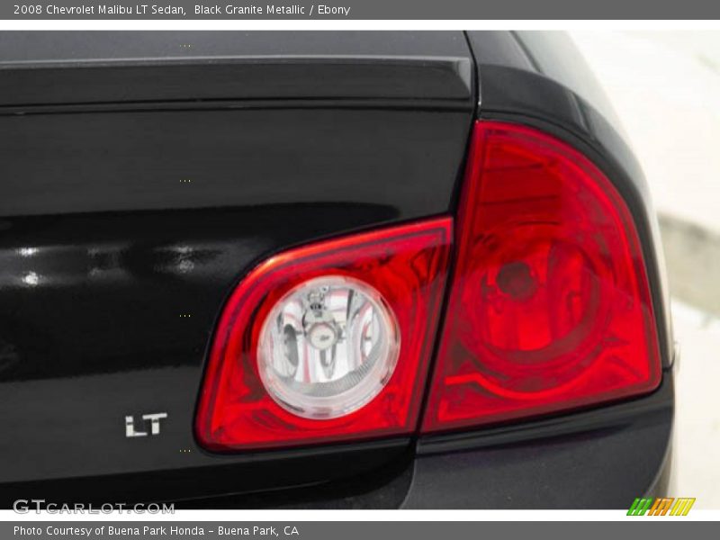 Black Granite Metallic / Ebony 2008 Chevrolet Malibu LT Sedan