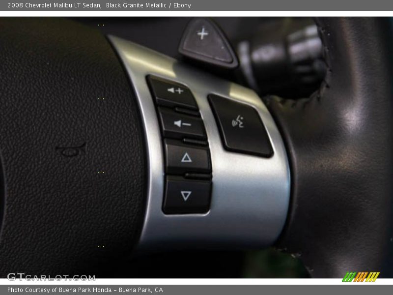 Black Granite Metallic / Ebony 2008 Chevrolet Malibu LT Sedan