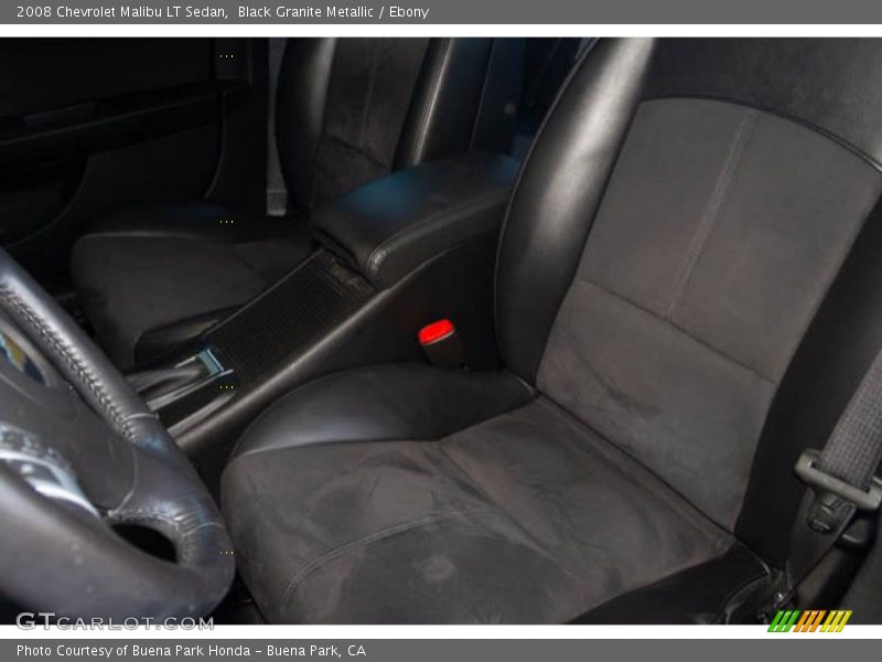 Black Granite Metallic / Ebony 2008 Chevrolet Malibu LT Sedan