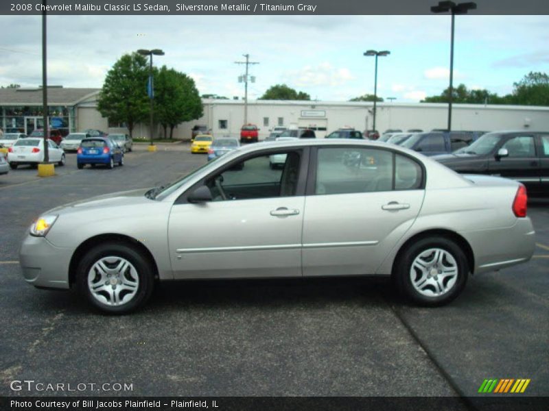 Silverstone Metallic / Titanium Gray 2008 Chevrolet Malibu Classic LS Sedan