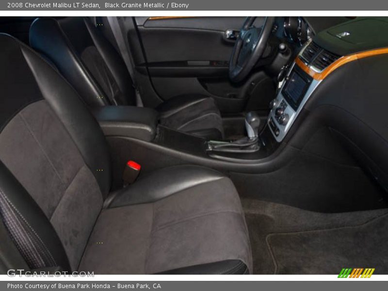 Black Granite Metallic / Ebony 2008 Chevrolet Malibu LT Sedan