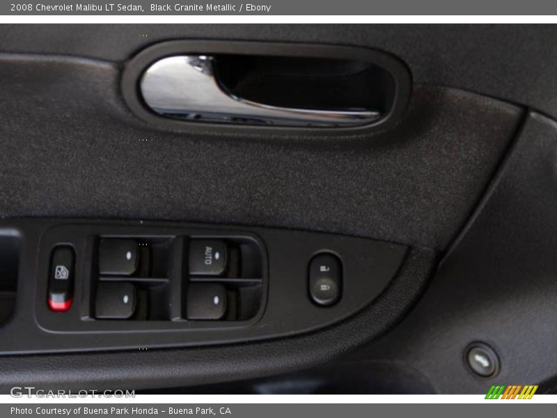 Black Granite Metallic / Ebony 2008 Chevrolet Malibu LT Sedan