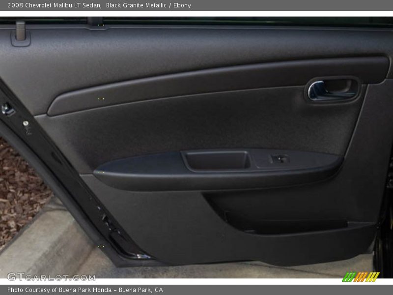 Black Granite Metallic / Ebony 2008 Chevrolet Malibu LT Sedan