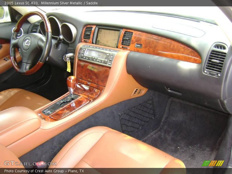 Millennium Silver Metallic / Saddle 2005 Lexus SC 430