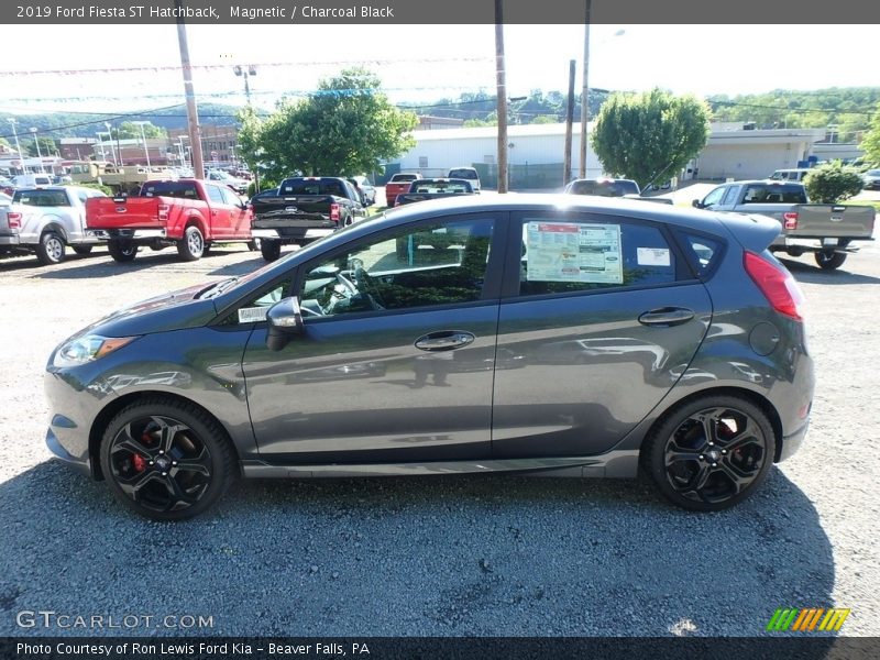 Magnetic / Charcoal Black 2019 Ford Fiesta ST Hatchback