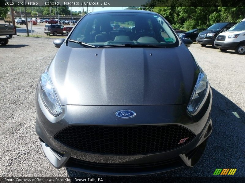 Magnetic / Charcoal Black 2019 Ford Fiesta ST Hatchback