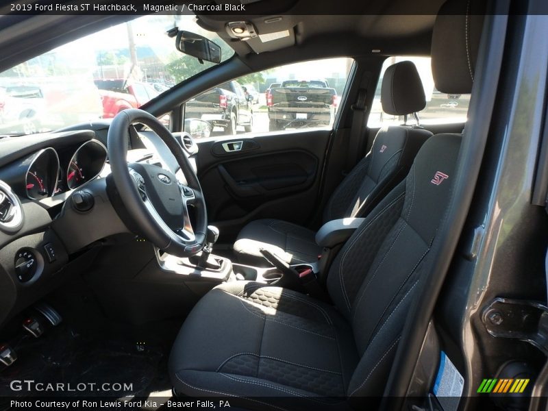 Magnetic / Charcoal Black 2019 Ford Fiesta ST Hatchback