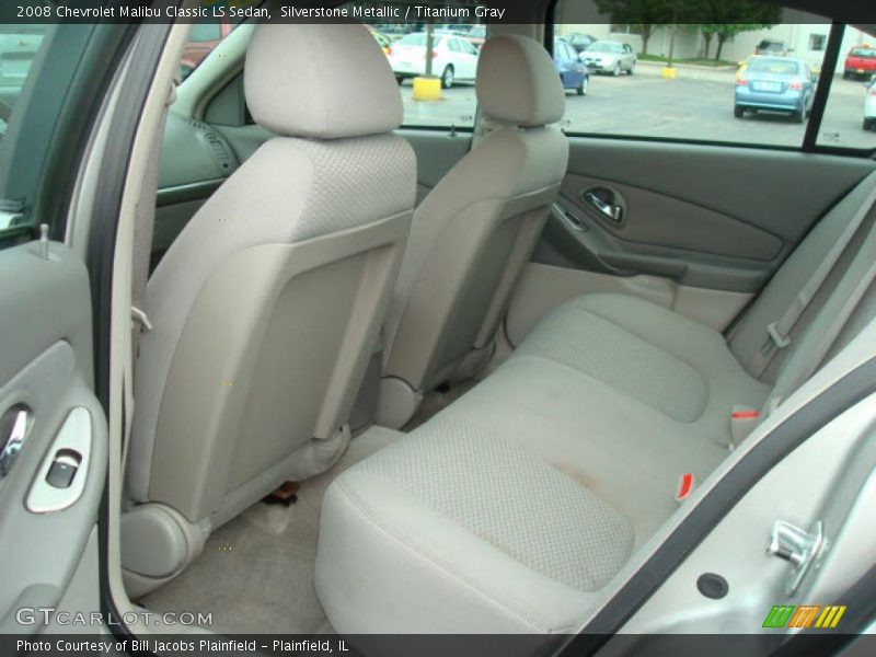 Silverstone Metallic / Titanium Gray 2008 Chevrolet Malibu Classic LS Sedan