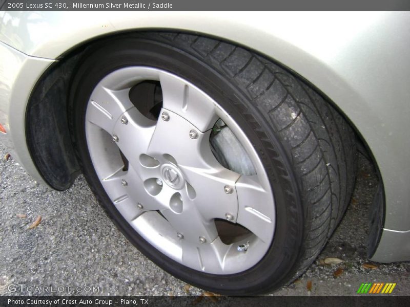 Millennium Silver Metallic / Saddle 2005 Lexus SC 430