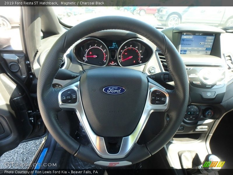 Magnetic / Charcoal Black 2019 Ford Fiesta ST Hatchback