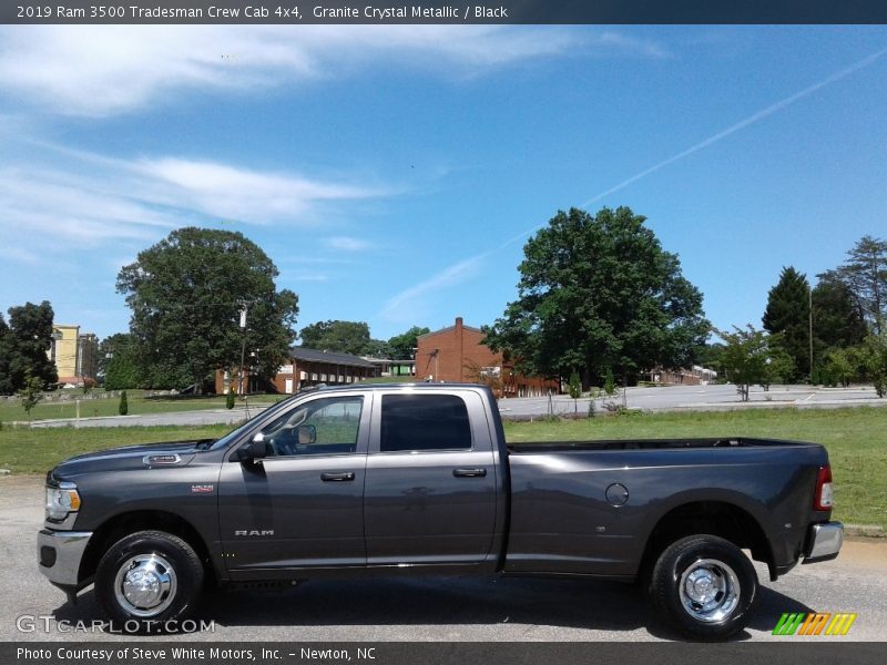 Granite Crystal Metallic / Black 2019 Ram 3500 Tradesman Crew Cab 4x4