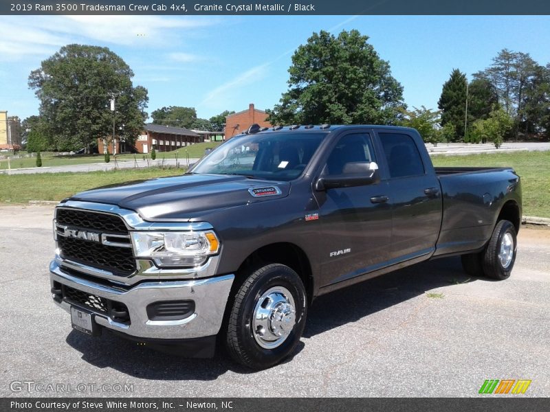 Granite Crystal Metallic / Black 2019 Ram 3500 Tradesman Crew Cab 4x4