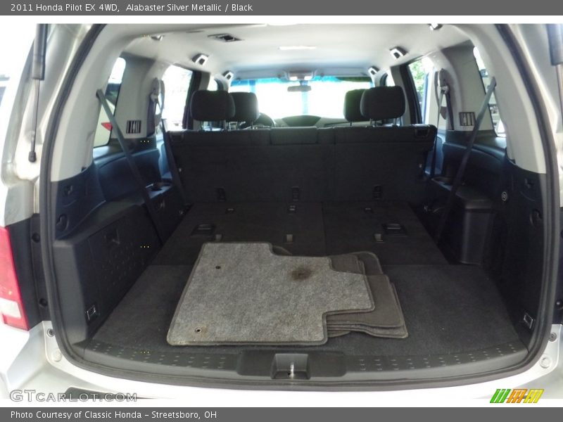 Alabaster Silver Metallic / Black 2011 Honda Pilot EX 4WD