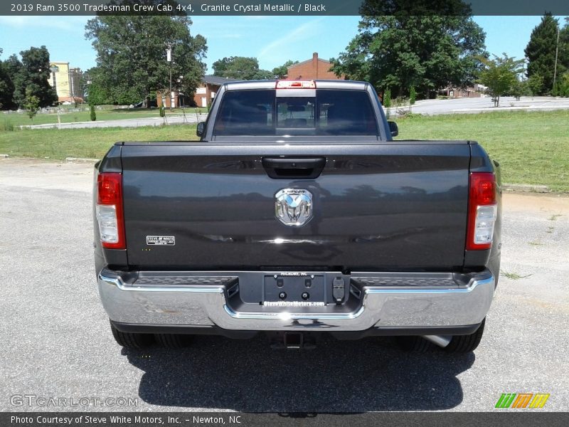 Granite Crystal Metallic / Black 2019 Ram 3500 Tradesman Crew Cab 4x4