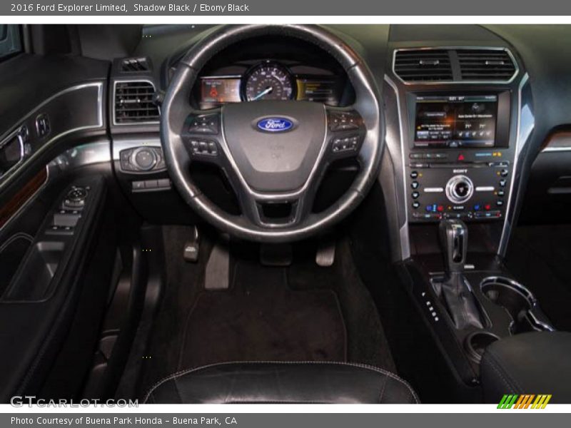 Shadow Black / Ebony Black 2016 Ford Explorer Limited