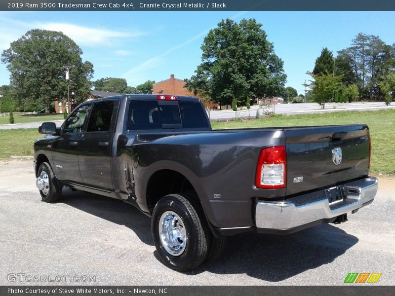 Granite Crystal Metallic / Black 2019 Ram 3500 Tradesman Crew Cab 4x4