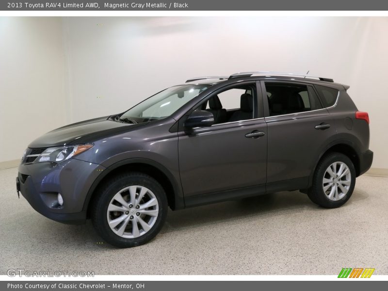 Magnetic Gray Metallic / Black 2013 Toyota RAV4 Limited AWD