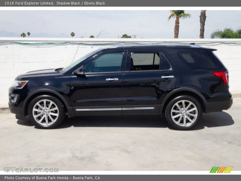 Shadow Black / Ebony Black 2016 Ford Explorer Limited