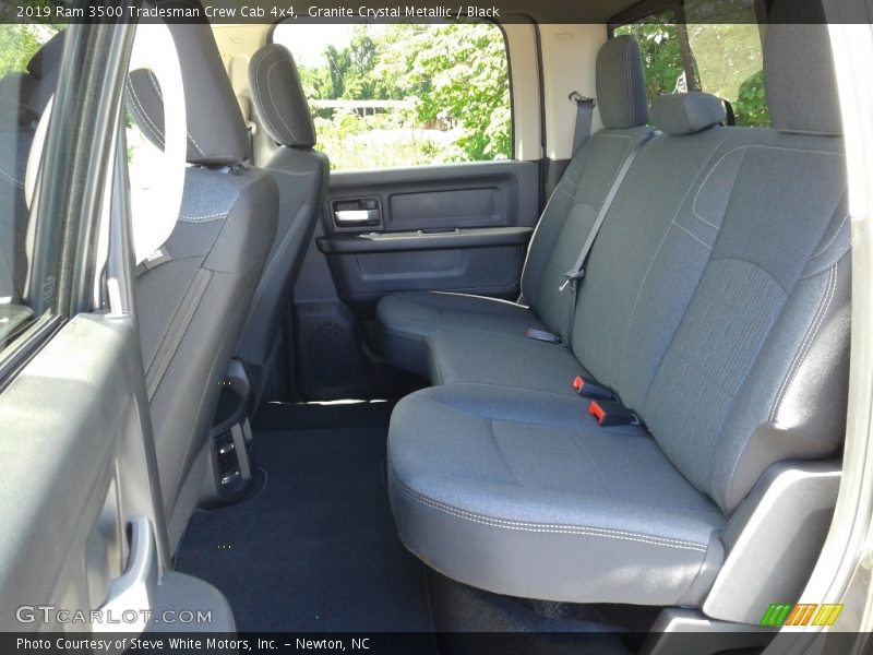 Granite Crystal Metallic / Black 2019 Ram 3500 Tradesman Crew Cab 4x4