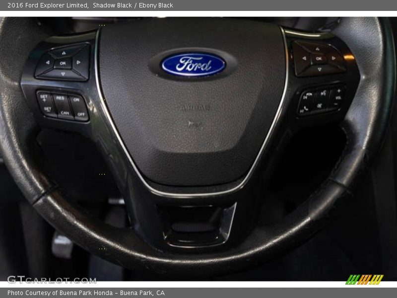 Shadow Black / Ebony Black 2016 Ford Explorer Limited