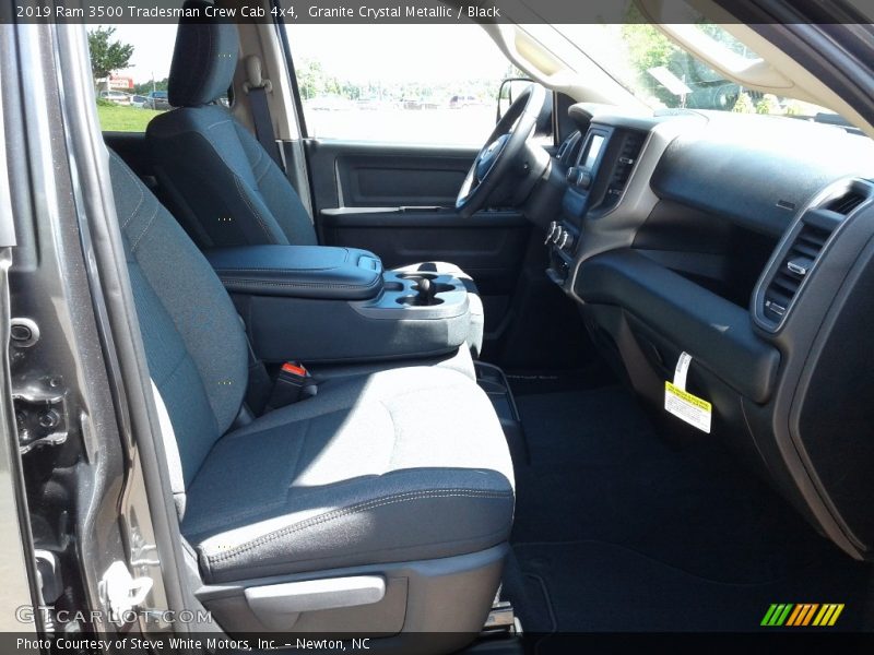 Granite Crystal Metallic / Black 2019 Ram 3500 Tradesman Crew Cab 4x4