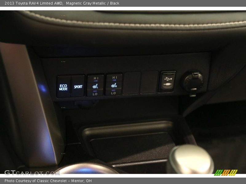 Magnetic Gray Metallic / Black 2013 Toyota RAV4 Limited AWD