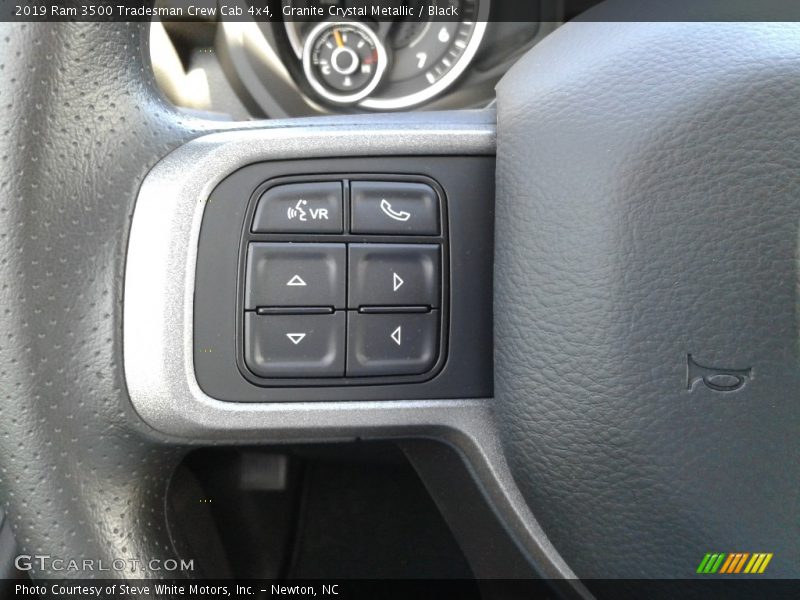 Granite Crystal Metallic / Black 2019 Ram 3500 Tradesman Crew Cab 4x4