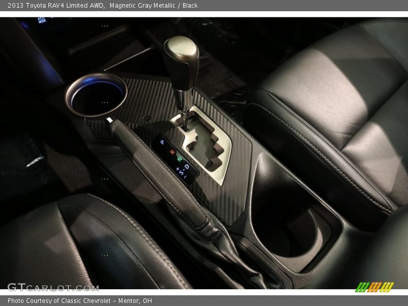 Magnetic Gray Metallic / Black 2013 Toyota RAV4 Limited AWD
