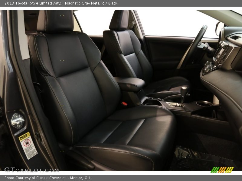 Magnetic Gray Metallic / Black 2013 Toyota RAV4 Limited AWD