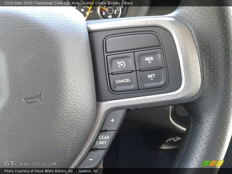 Granite Crystal Metallic / Black 2019 Ram 3500 Tradesman Crew Cab 4x4