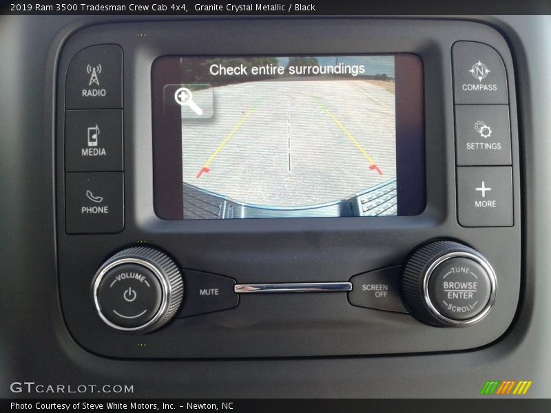 Controls of 2019 3500 Tradesman Crew Cab 4x4