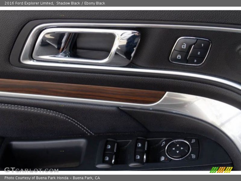 Shadow Black / Ebony Black 2016 Ford Explorer Limited