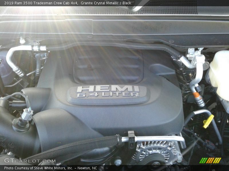 Granite Crystal Metallic / Black 2019 Ram 3500 Tradesman Crew Cab 4x4