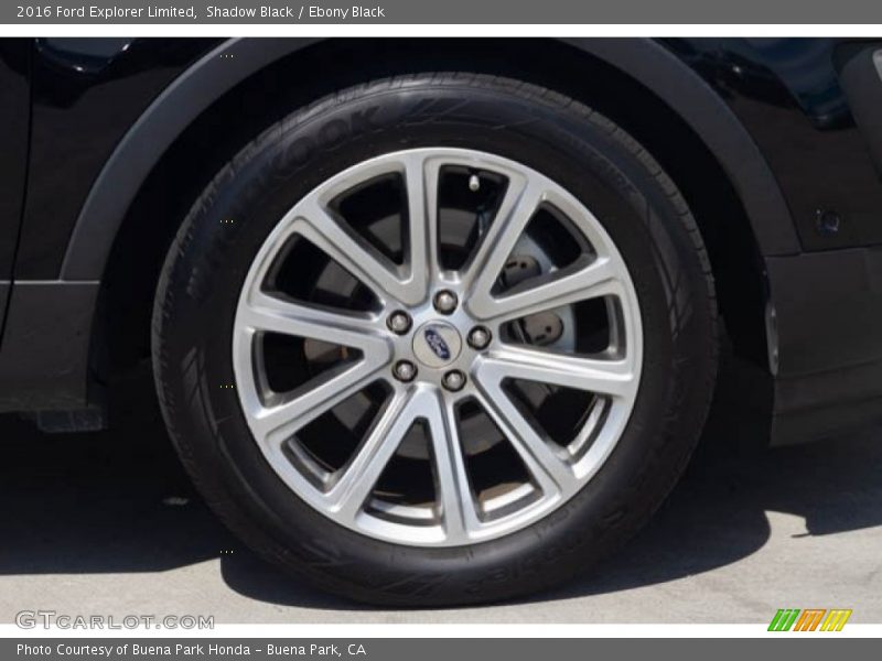 Shadow Black / Ebony Black 2016 Ford Explorer Limited