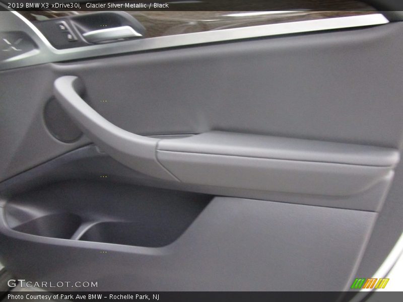Glacier Silver Metallic / Black 2019 BMW X3 xDrive30i