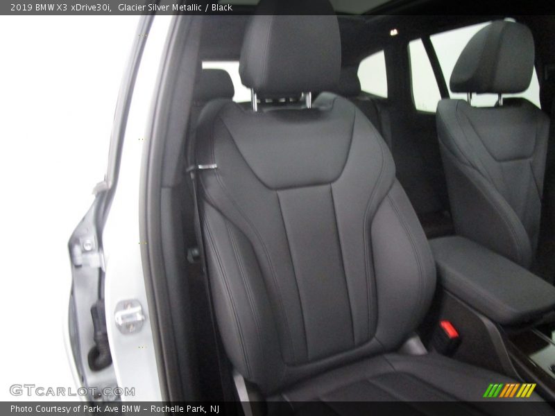 Glacier Silver Metallic / Black 2019 BMW X3 xDrive30i