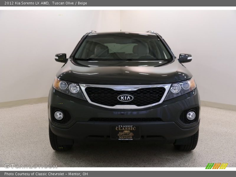 Tuscan Olive / Beige 2012 Kia Sorento LX AWD