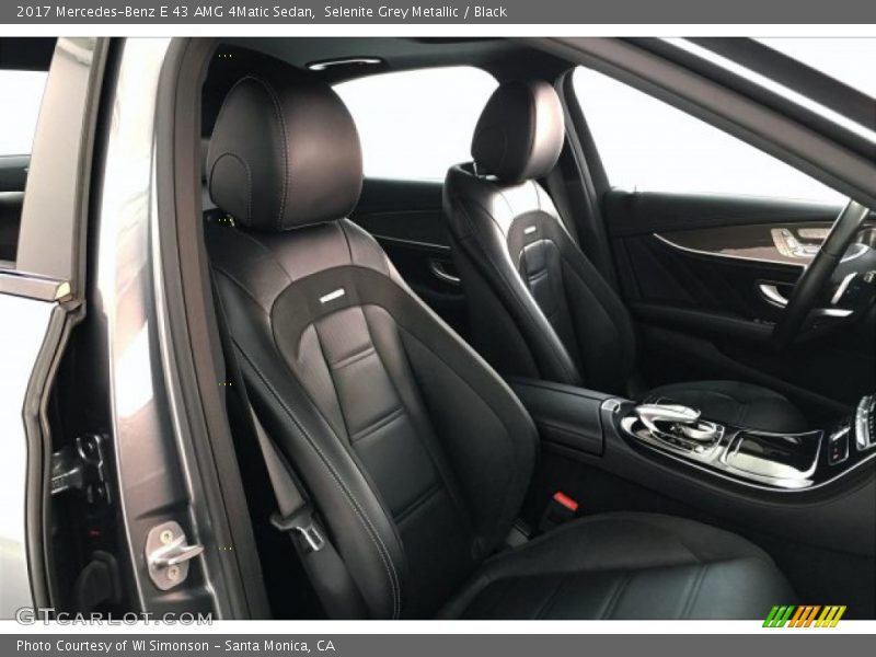 Selenite Grey Metallic / Black 2017 Mercedes-Benz E 43 AMG 4Matic Sedan