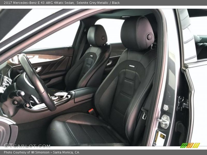 Selenite Grey Metallic / Black 2017 Mercedes-Benz E 43 AMG 4Matic Sedan