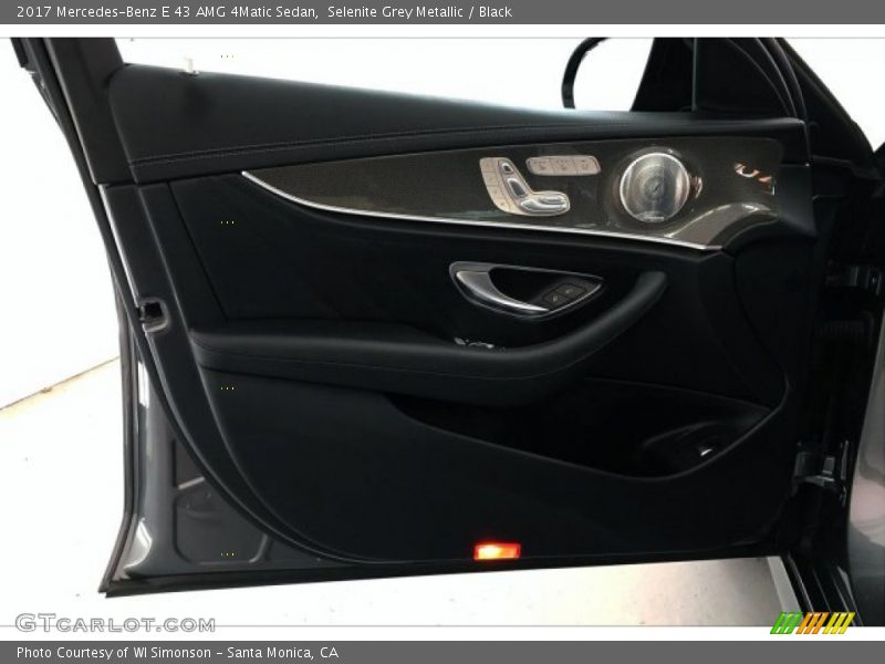 Selenite Grey Metallic / Black 2017 Mercedes-Benz E 43 AMG 4Matic Sedan