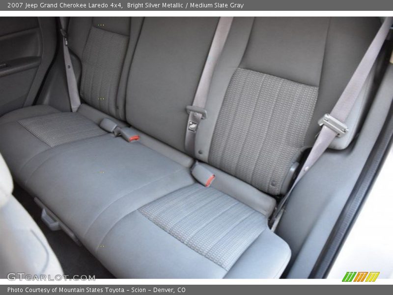 Bright Silver Metallic / Medium Slate Gray 2007 Jeep Grand Cherokee Laredo 4x4