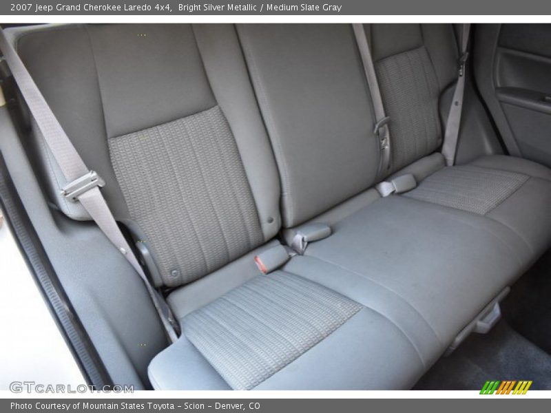 Bright Silver Metallic / Medium Slate Gray 2007 Jeep Grand Cherokee Laredo 4x4