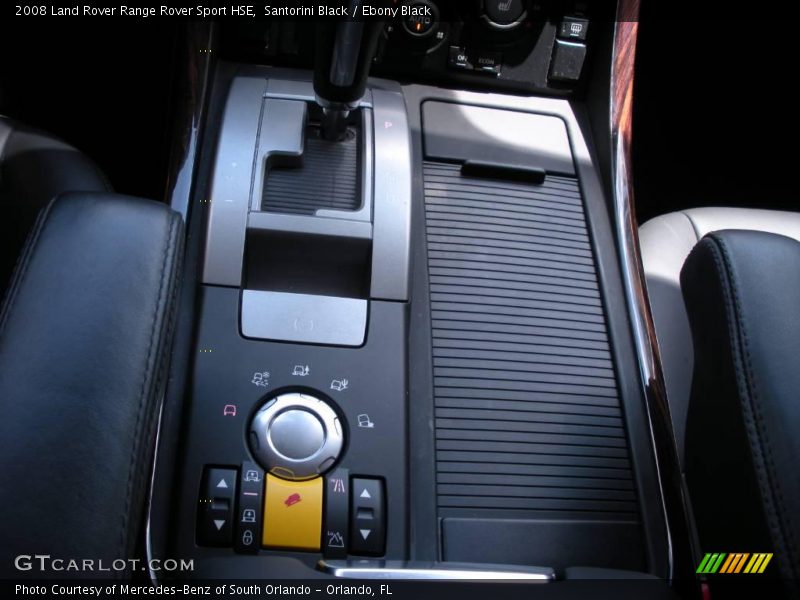 Santorini Black / Ebony Black 2008 Land Rover Range Rover Sport HSE