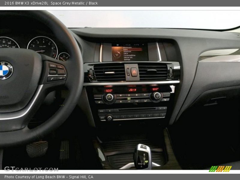 Space Grey Metallic / Black 2016 BMW X3 xDrive28i