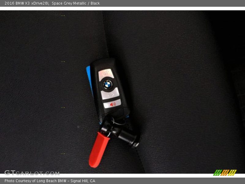 Space Grey Metallic / Black 2016 BMW X3 xDrive28i