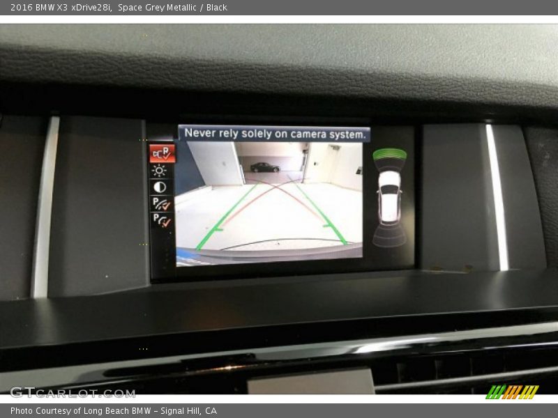 Space Grey Metallic / Black 2016 BMW X3 xDrive28i