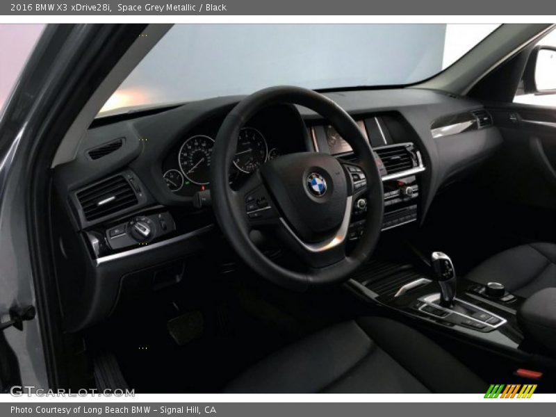 Space Grey Metallic / Black 2016 BMW X3 xDrive28i