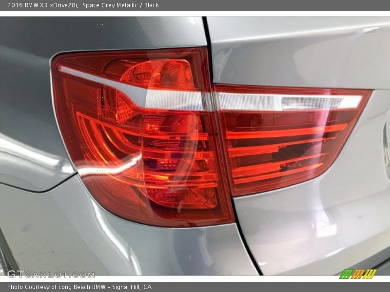 Space Grey Metallic / Black 2016 BMW X3 xDrive28i